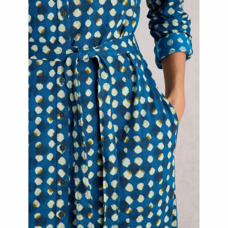 White Stuff Annie Jersey Shirt Dress image number 3